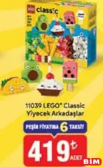 LEGO 11039 CLASSİC YARATICI YİYECEK ARKADAŞLAR fiyat ve kampanya bilgisi